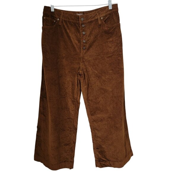 Time and Tru Brown Wide Leg Jumpsuit - Picture 1 of 14